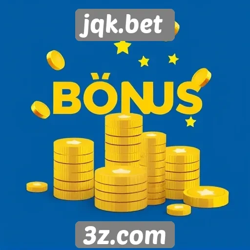 Funcionamento do sistema de bônus em jqk.bet