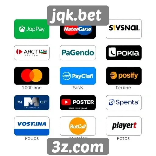 Métodos de pagamento diversificados no jqk.bet