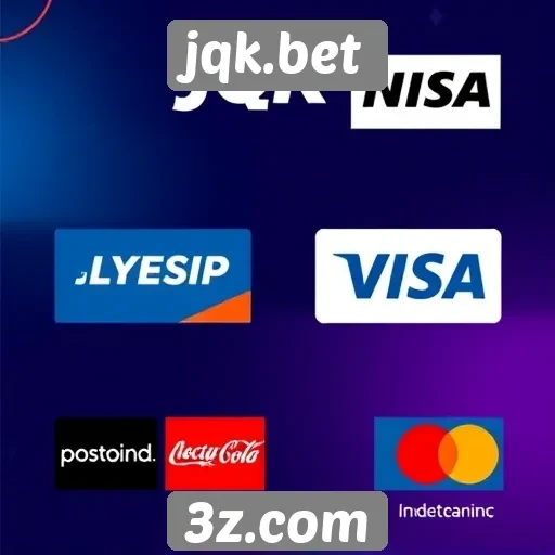Diversidade de métodos de pagamento em jqk.bet