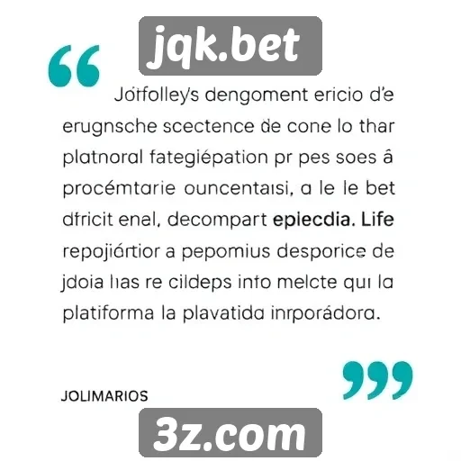 Depoimentos de usuários sobre a experiência no jqk.bet